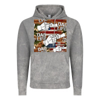 Cloud Rock dad life fist bump seamless pattern Vintage Hoodie - HRA Design Shop