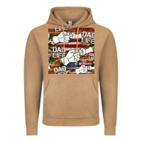 Vintage Camel dad life fist bump seamless pattern Vintage Hoodie - HRA Design Shop