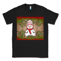 Black Christmas snowman Classic Tee - AdoDesignShop