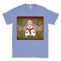 Colony Blue Christmas snowman Classic Tee - AdoDesignShop