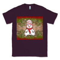 Plum Christmas snowman Classic Tee - AdoDesignShop