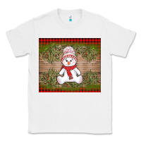 White Christmas snowman Classic Tee - AdoDesignShop