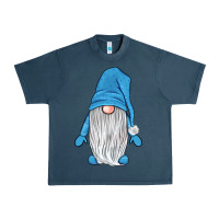 Midnight Navy winter gnome Urban Heavy Tee - JahusDesignShop