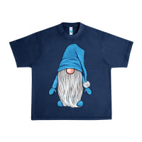 Navy winter gnome Urban Heavy Tee - JahusDesignShop
