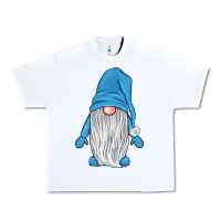 White winter gnome Urban Heavy Tee - JahusDesignShop