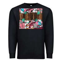 Black custom name Premium Sweatshirt - LillyAllenDesigns