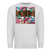 Dove Grey custom name Premium Sweatshirt - LillyAllenDesigns