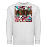 Oatmeal Heather custom name Premium Sweatshirt - LillyAllenDesigns
