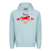Blue Mist Horse Girl Premium Hoodie - Bettercallsaul