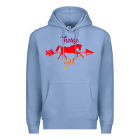 Colony Blue Horse Girl Premium Hoodie - Bettercallsaul