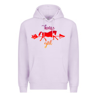 Lilac Horse Girl Premium Hoodie - Bettercallsaul