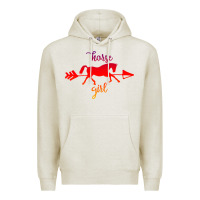 Oatmeal Heather Horse Girl Premium Hoodie - Bettercallsaul