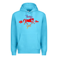 Ocean Blue Horse Girl Premium Hoodie - Bettercallsaul