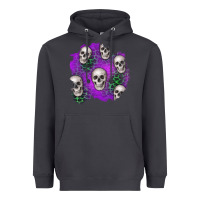 Smoke halloween patch 2 Heavyweight Hoodie - BundleAndBundleShop