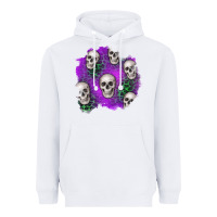 White halloween patch 2 Heavyweight Hoodie - BundleAndBundleShop