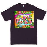 Plum summer coffee cups Premium Tee - Zillion Design Studio