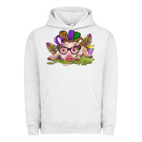 Pigment Lunar Rock mardi gras pig Urban Hoodie - CowGirlArtShop