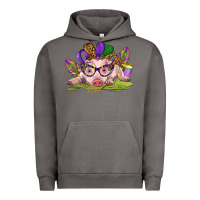 Pigment Tornado mardi gras pig Urban Hoodie - CowGirlArtShop