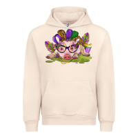 Sandshell mardi gras pig Urban Hoodie - CowGirlArtShop