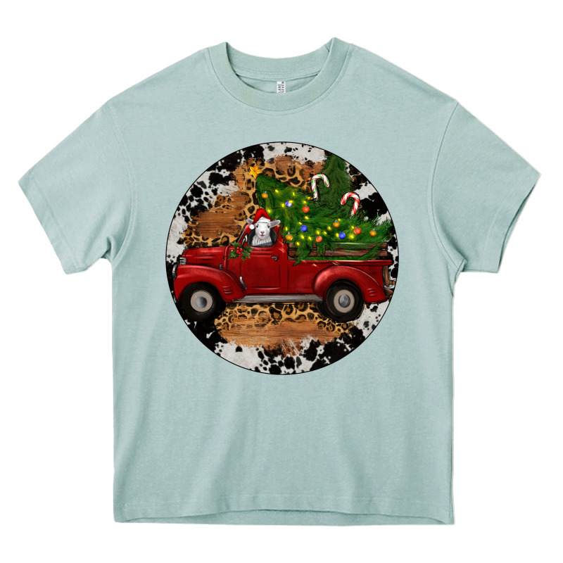 Farm Truck Christmas Heavy Core Tee by RanaPortraitStore | Teevron