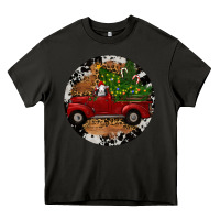 Asphalt Farm Truck Christmas Heavy Core Tee - RanaPortraitStore