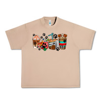 Burro dogs coffee cups Urban Heavy Tee - AdoDesignShop