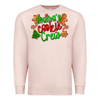 Pale Pink mama's cookie crew Premium Sweatshirt - LillyAllenDesigns