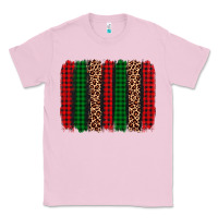 Bubblegum Pink christmas glitter leopard brushstroke Classic Tee - AdoDesignShop