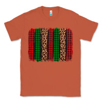 Copper christmas glitter leopard brushstroke Classic Tee - AdoDesignShop