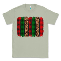 Matcha christmas glitter leopard brushstroke Classic Tee - AdoDesignShop