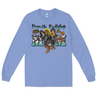 Colony Blue french bulldog mom Long Sleeve Tee - BarkalooDesign