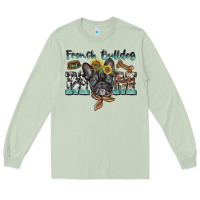 Matcha french bulldog mom Long Sleeve Tee - BarkalooDesign