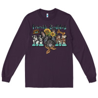 Plum french bulldog mom Long Sleeve Tee - BarkalooDesign