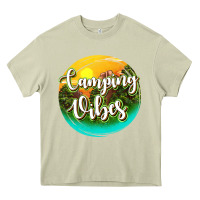 Mossy camping vibes Heavy Core Tee - texasbilliewilder