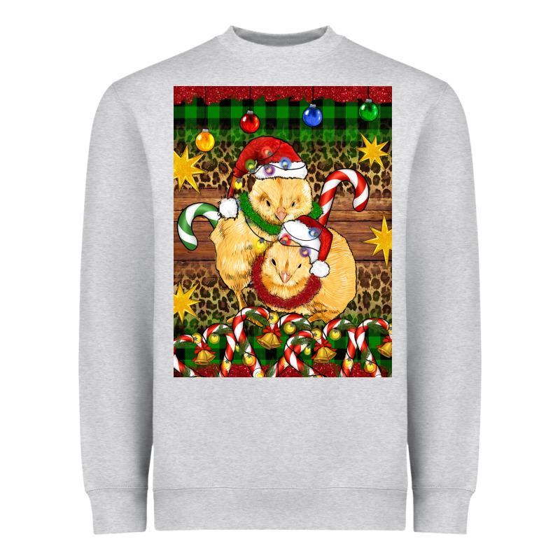 Christmas Chick Air Freshener Heavyweight Sweatshirt by Artiststas | Teevron