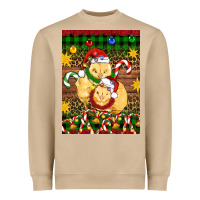 Mushroom Christmas chick air freshener Heavyweight Sweatshirt - Artiststas