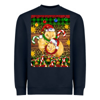 Navy Christmas chick air freshener Heavyweight Sweatshirt - Artiststas