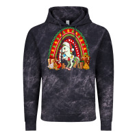 Cloud Black Christmas Unicorn Rainbow Vintage Hoodie - FaDigitalArtStudio