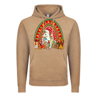 Vintage Coffee Christmas Unicorn Rainbow Vintage Hoodie - FaDigitalArtStudio