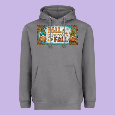 Fall Sweet Fall License Plate Heavyweight Hoodie Designed By Bundleandbundleshop