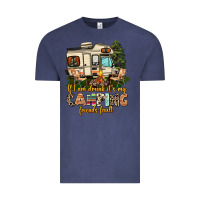 Vintage Denim if i am drunk its my camping friends fault Vintage Tee - AdoDesignShop