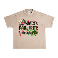 French Oak santa's favorite sonographer Urban Heavy Tee - AdoDesignShop