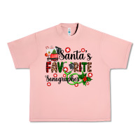 Salmon santa's favorite sonographer Urban Heavy Tee - AdoDesignShop