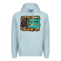 Blue Mist gobble gobble gobble Premium Hoodie - RanaPortraitStore