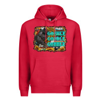 Cardinal gobble gobble gobble Premium Hoodie - RanaPortraitStore