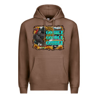 Chestnut gobble gobble gobble Premium Hoodie - RanaPortraitStore