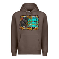 Coffee gobble gobble gobble Premium Hoodie - RanaPortraitStore