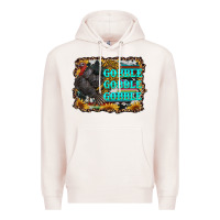 Pale Pink gobble gobble gobble Premium Hoodie - RanaPortraitStore