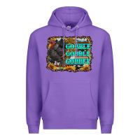 Purple gobble gobble gobble Premium Hoodie - RanaPortraitStore