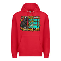 Red gobble gobble gobble Premium Hoodie - RanaPortraitStore